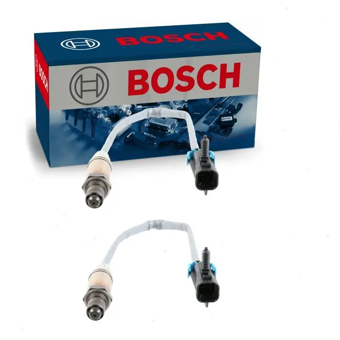 Save Now 2008-2013 Chevrolet Silverado 1500 4.3L V6 2 pc Bosch Oxygen (O2) Sensors Downstream - O2 Exhaust