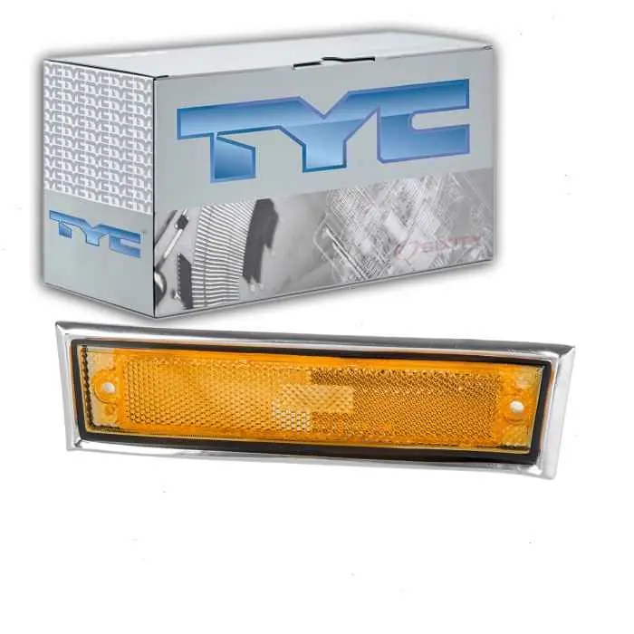 1981-1986 Chevrolet C20 Suburban TYC Side Marker Light Assembly Left - Electrical Lighting Body Genuine