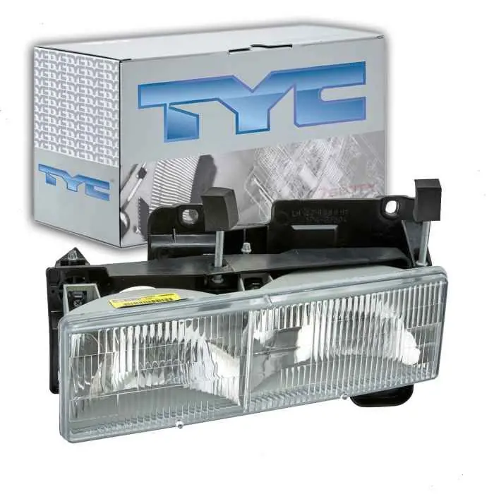 1988-2000 GMC K2500 TYC Headlight Assembly Left - Electrical Lighting Body Exterior Best Price