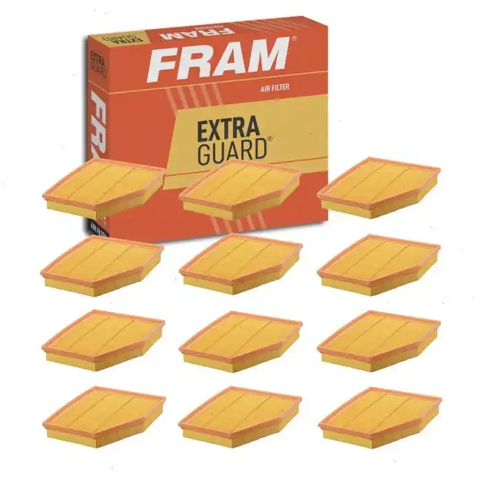 12 pc FRAM Extra Guard CA10022 Air Filters for 042-1759 143-3218 3074534-4 30745344 33-2418 42839 619-42839 LX 944 LX 982 PA5620 V20-8133 WAF7939 Intake Inlet Manifold Fuel Price Cut