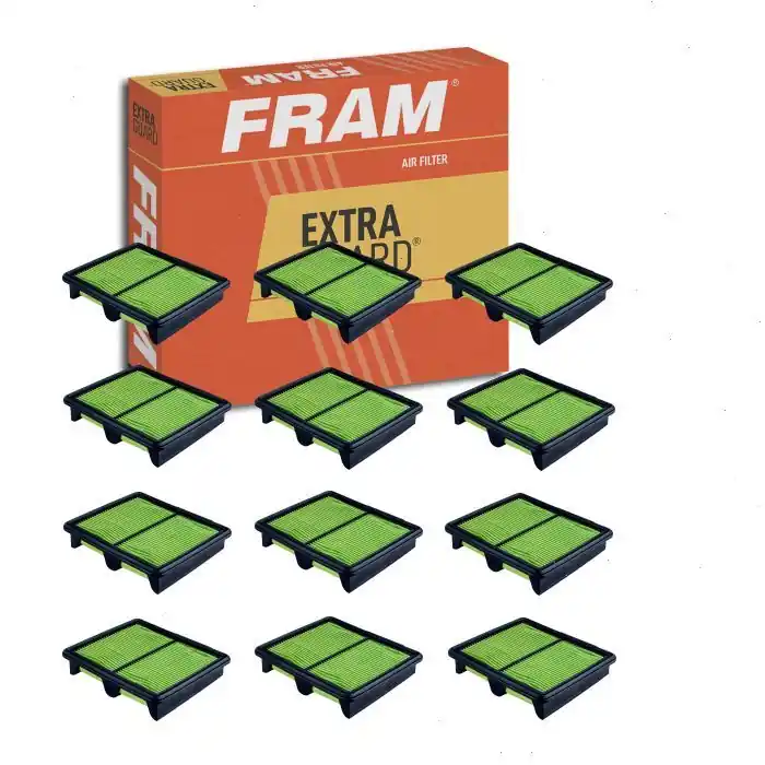 12 pc FRAM Extra Guard CA10999 Air Filters for 28113-A9100 49570 9008 A36123 AF5245 LX 5271 PA6139 WA10271 Intake Inlet Manifold Fuel Delivery Filters Modern