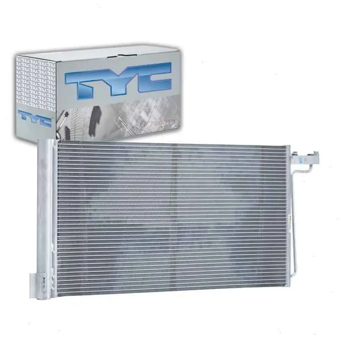 Secure Checkout TYC 3981 AC Condenser for AV6Z 19712 A CV6Z 19712 J CV6Z19712A FO3030236 AC Air Conditioning