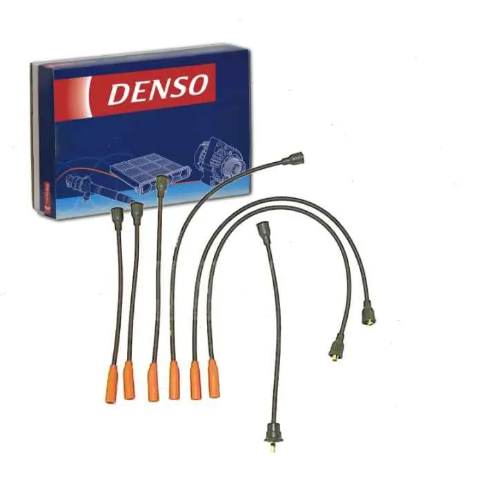 Free Delivery 1960-1973 Ford Ranchero 2.4L 2.8L 3.3L 4.1L L6 DENSO Spark Plug Wire Set - Ignition Plugs Coils -