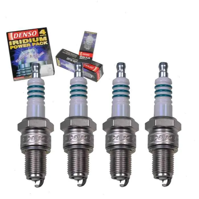 1956-1962 MG MGA 1.5L 1.6L L4 4 pc DENSO Iridium Power Spark Plugs - Ignition Secondary Mega Sale