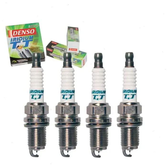 1993-2005 Volkswagen Jetta 2.0L L4 4 pc DENSO Iridium TT Spark Plugs - Ignition Secondary Free Returns