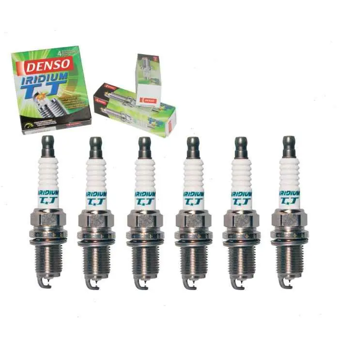 Warranty Included 2004-2009 Kia Amanti 3.5L 3.8L V6 6 pc DENSO Iridium TT Spark Plugs - Ignition Secondary