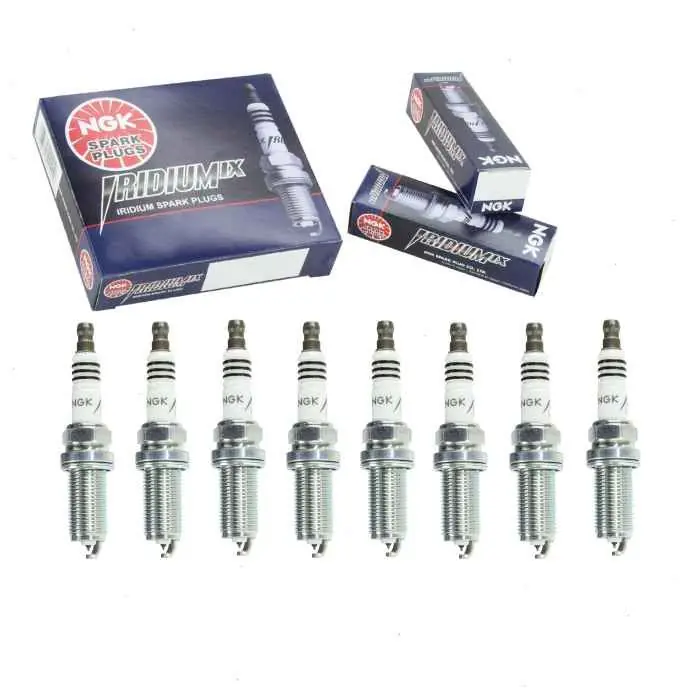 2008-2009 Jeep Commander 4.7L V8 8 pc NGK Iridium IX Spark Plugs Intake Side - Ignition Wire Special Offer