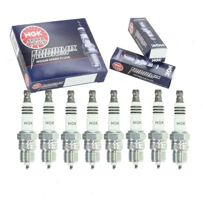 Deal 1984-1995 GMC G2500 5.0L 5.7L V8 8 pc NGK Iridium IX Spark Plugs - Ignition Wire Secondary