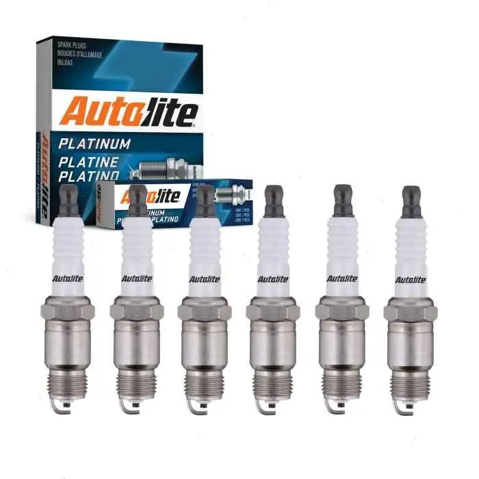 Affordable 1984-1987 Buick Regal 6 pc Autolite Platinum Spark Plugs - Ignition Wire Secondary