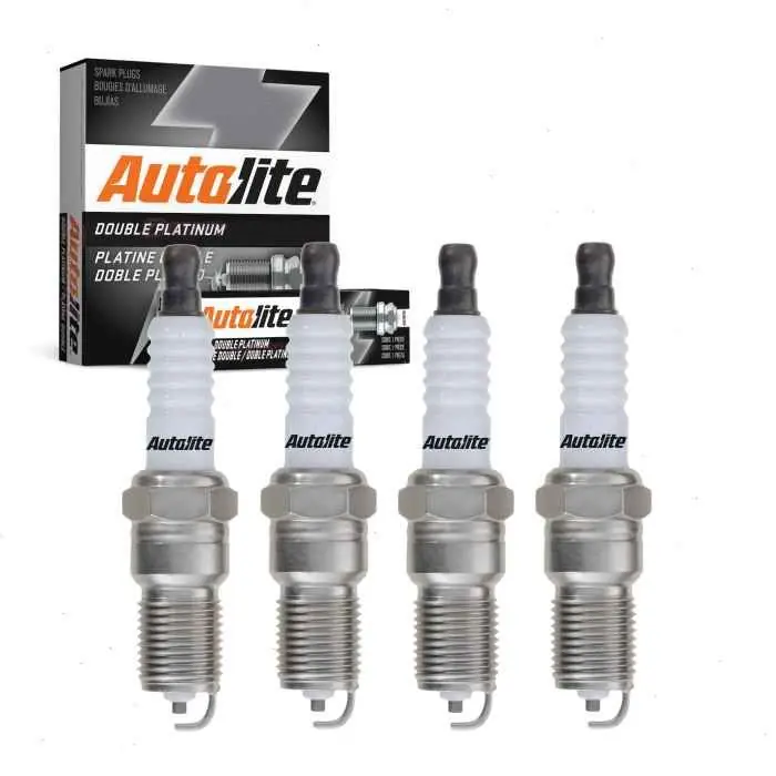 Time-Limited 1978-1982 Mercury Zephyr 2.3L L4 4 pc Autolite Double Platinum Spark Plugs - Ignition Wire