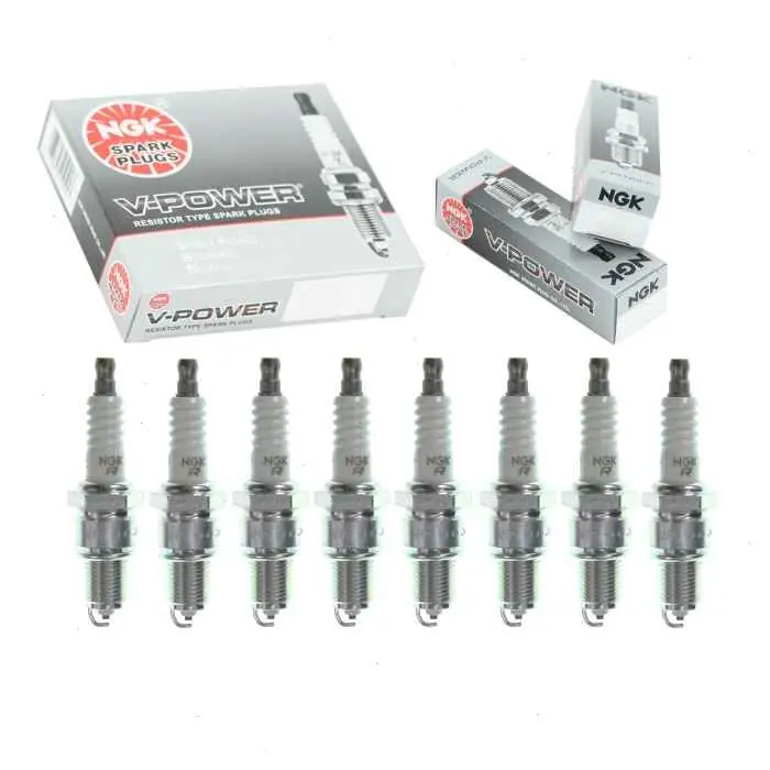 1967-1970 Chevrolet Camaro 6.5L V8 8 pc NGK V-Power Spark Plugs - Ignition Wire Secondary Buy Online