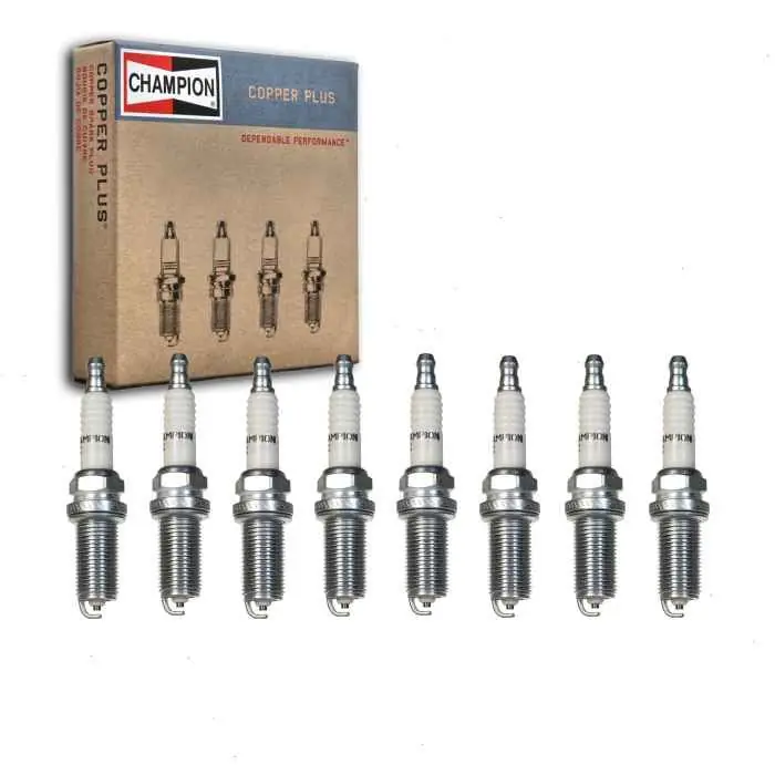 2008-2014 Lexus IS F 5.0L V8 8 pc Champion Copper Plus Spark Plugs - Ignition Secondary Low Price