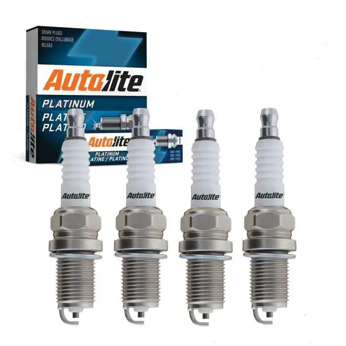 Next Day Delivery 1990-2007 Honda Accord 2.2L 2.3L 2.4L L4 4 pc Autolite Platinum Spark Plugs - Ignition Wire