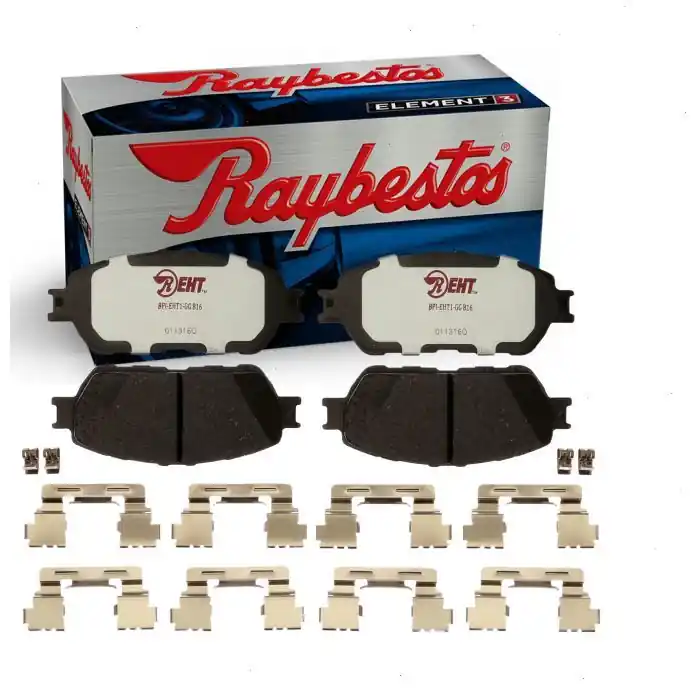 While Supplies Last 2005-2007 Toyota Avalon Raybestos Element3 Disc Brake Pad Set Front - Braking Stopping Wheel Tire -