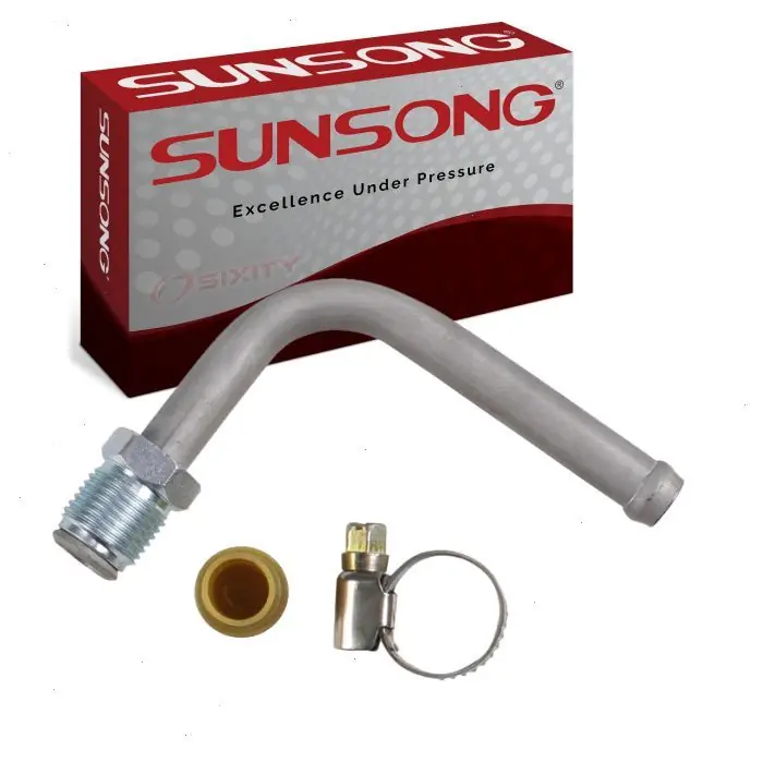 1967-1974 GMC K25 K2500 Pickup Sunsong Power Steering Return Line End Fitting - Drive Fluid - Limited Time