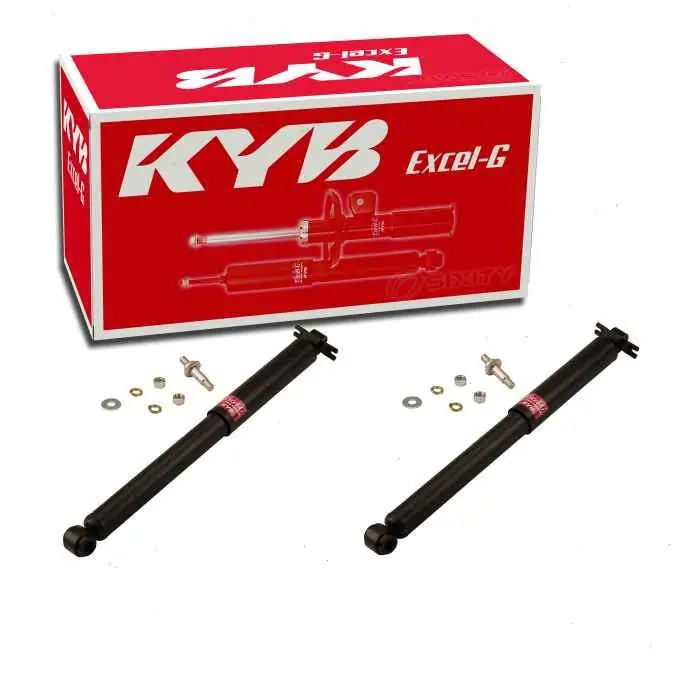 1980-1981 Pontiac Laurentian 4.4L 5.0L V8 2 pc KYB Excel-G Shock Absorbers Rear - Spring Strut Authentic