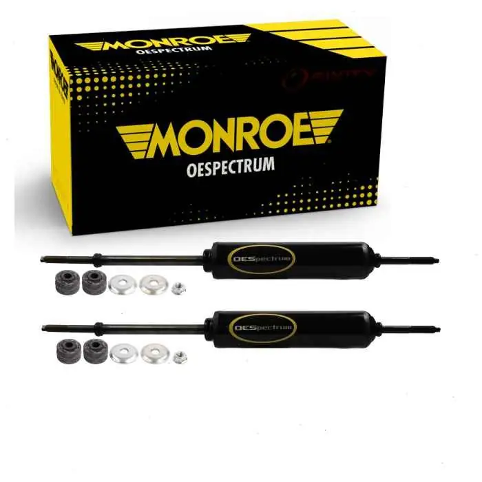 1951-1953 Studebaker 2R10 2 pc Monroe OESpectrum Shock Absorbers Front - Spring Strut Steering - Free Returns