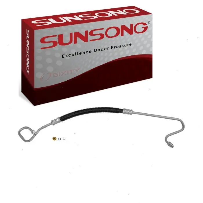 1988-1995 Chevrolet S10 Sunsong Power Steering Pressure Line Hose - Assembly Fluid - Hoses Pumps Editor’s Pick