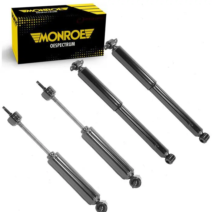 Hot Picks 4 pc Monroe OESpectrum Front Rear Shock Absorbers for 1958-1964 Chevrolet Impala