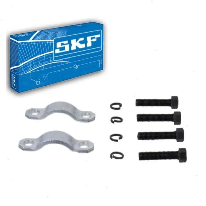 1982-1986 Chevrolet K5 Blazer SKF Universal Joint Strap Kit Front Shaft Rear Joint - Driveline Top Rated