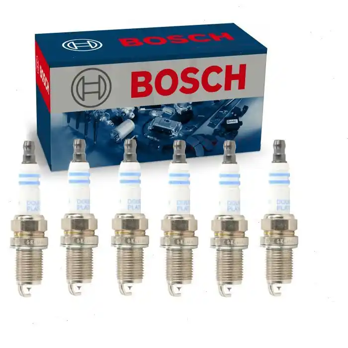 1997-2000 Volkswagen EuroVan 2.8L V6 6 pc Bosch Double Platinum Spark Plugs - Ignition Wire Final Sale