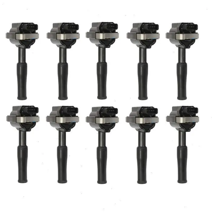 10 pc Hitachi Astemo IGC4007 Ignition Coils for 134007 LNE1510AB XW9312029AB Spark Plug Wire Boot Money Back Guarantee