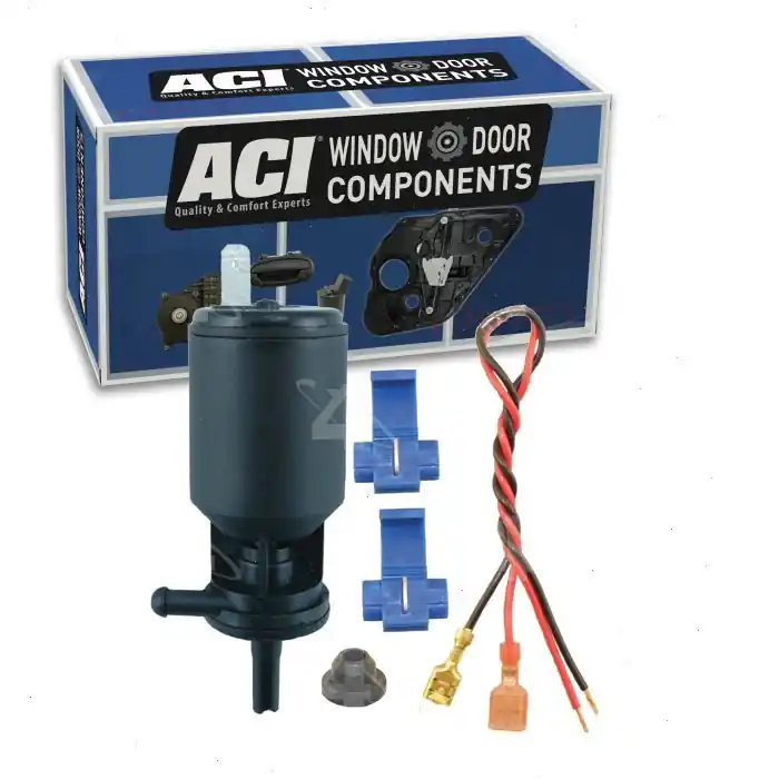 1993 Mercedes-Benz 600SL ACI Windshield Washer Pump - Wiper Fluid Windscreen - Related Components Same Day Shipping