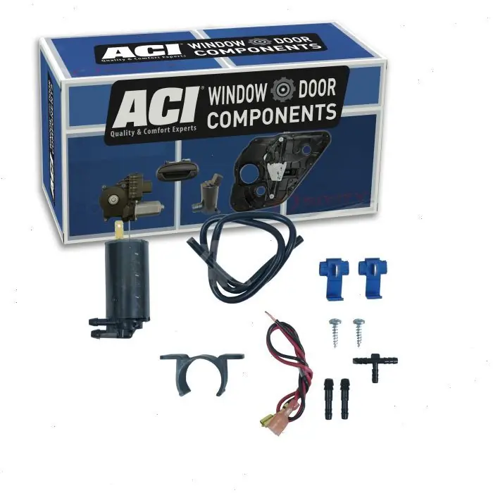 1997-1999 GMC P3500 ACI Windshield Washer Pump - Wiper Fluid Windscreen - Related Components Viral